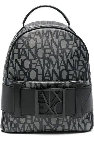 Armani Exchange Mochila con logo estampado
