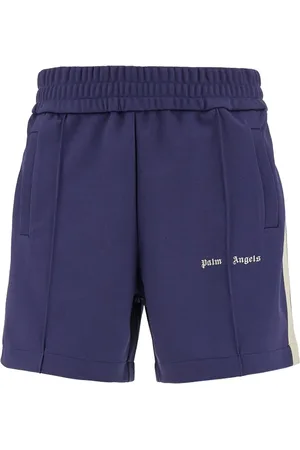 Palm Angels Pantalones cortos de chándal con logo
