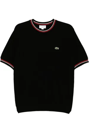 Lacoste Camiseta de punto a rayas