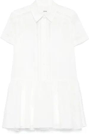 Sandro Vestido corto con detalle de encaje