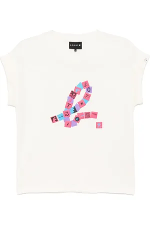 AGNÈS B. Camiseta con logo estampado