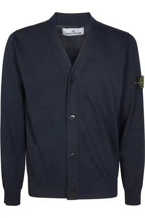 Stone Island Cárdigan con distintivo Compass
