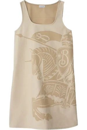 Burberry Vestido corto EKDde algodón