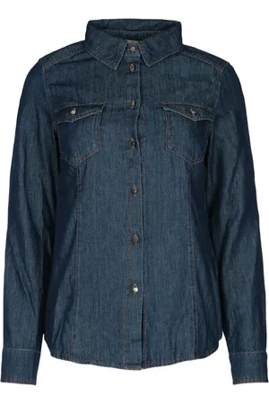 I BLUES Camisa vaquera con botones