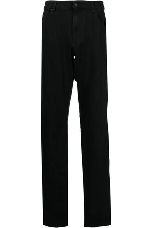 MUGLER Pantalones con costuras en espiral