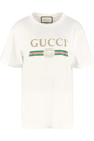 Gucci Camiseta con logo estampado