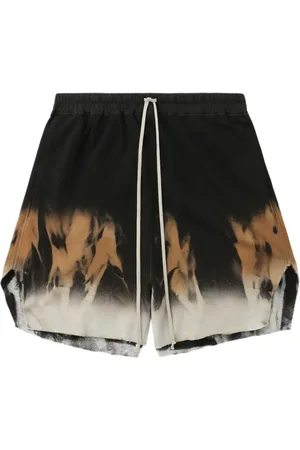Rick Owens Bermudas con motivo tie-dye