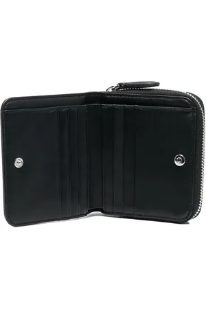 Karl Lagerfeld Cartera Ikonik con cremallera en el contorno
