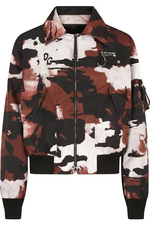 Dolce & Gabbana Chaqueta con motivo militar