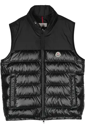 Moncler Chaleco con parche del logo