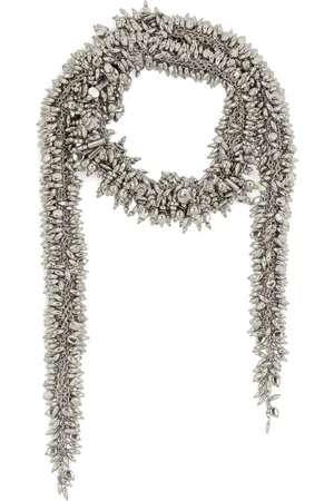 DRIES VAN NOTEN Collar con pañuelo bordado