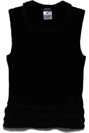 CHANEL Top sin mangas 2002