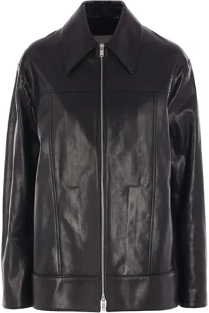 Jil Sander Chaqueta con cremallera
