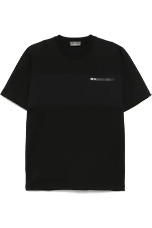 HERNO Camiseta con bolsillo en el pecho