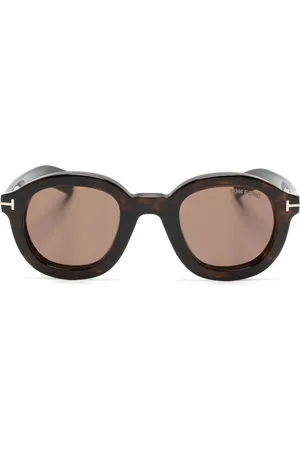 Tom Ford Gafas de sol Raffa con montura redonda