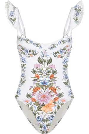 Farm Rio Bañador con estampado floral