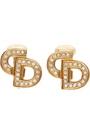 Dior Pendientes Logo 1990-2015