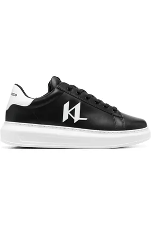 Karl Lagerfeld Zapatillas con aplique del logo