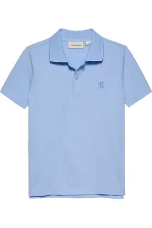 Calvin Klein Polo con diseño de algodón stretch