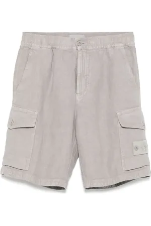 Stone Island Bermudas cargo con distintivo Compass