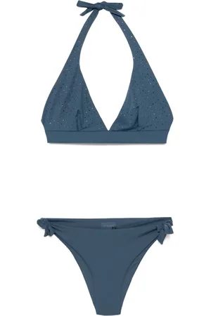 FISICO Bikini con apliques de strass