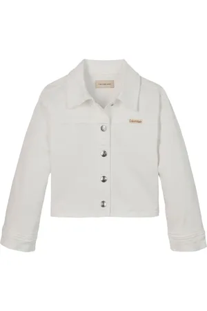 Calvin Klein Chaqueta de algodón stretch