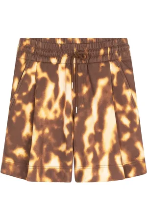 DRIES VAN NOTEN Bermudas con motivo tie-dye
