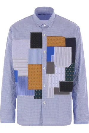 JUNYA WATANABE Camisa con diseño patchwork