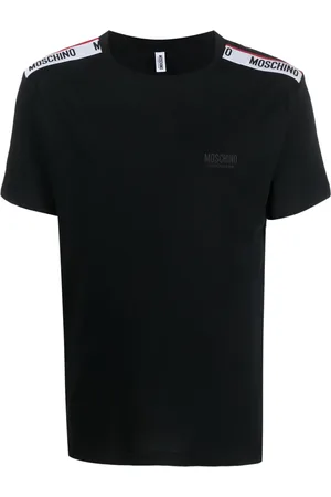 Moschino Camiseta con franjas del logo