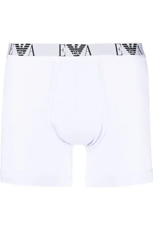 Emporio Armani Bóxer con logo en la cinturilla