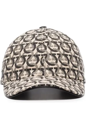 Salvatore Ferragamo Gorra de béisbol con estampado Gancini entrelazado