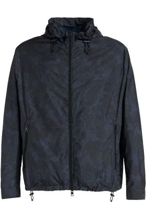 Etro Chaqueta con capucha y motivo de cachemira