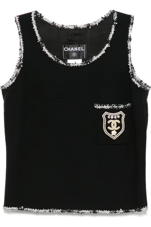 CHANEL Top sin mangas 2005 ensemble