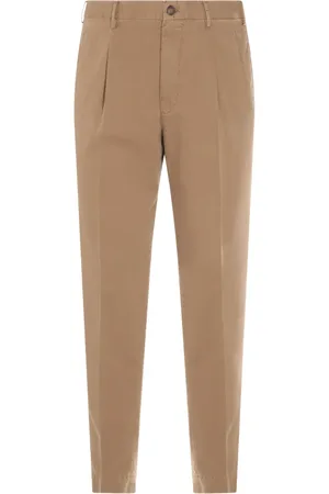 Incotex Pantalones con parche del logo