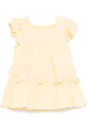 PATACHOU Vestido con apliques florales