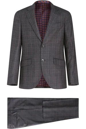 Etro Traje a cuadros príncipe de Gales