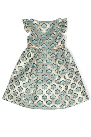LA STUPENDERIA Vestido Cloe con motivo en jacquard
