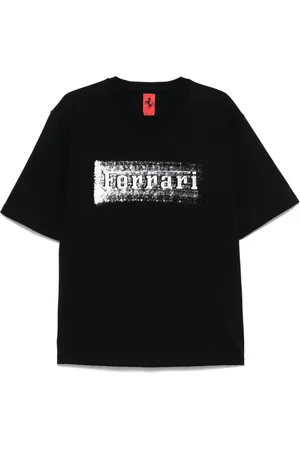 FERRARI Camiseta con logo estampado