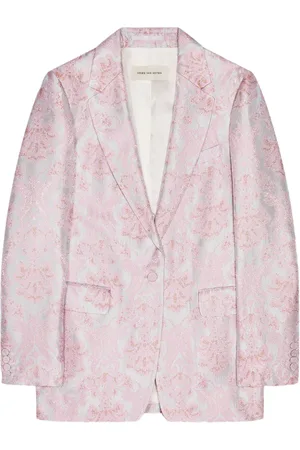 DRIES VAN NOTEN Blazer con motivo floral