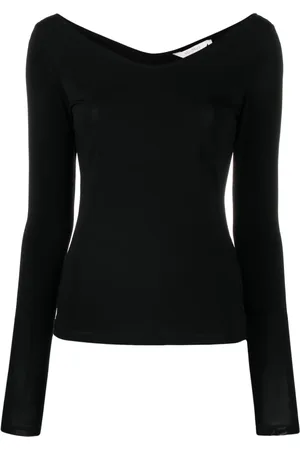 Max Mara Blusa con diseño stretch