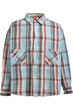 SAINT MXXXXXX Camisa a cuadros