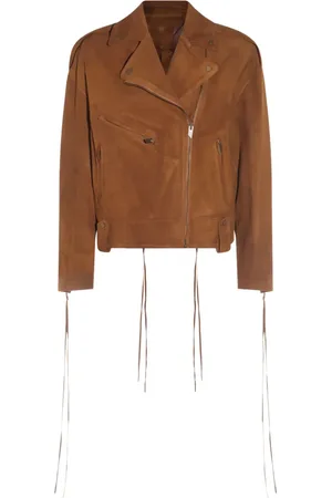 SALVATORE SANTORO Chaqueta biker de piel