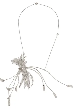 DRIES VAN NOTEN Collar con motivo floral