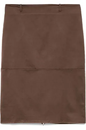 CELLAR DOOR Falda midi con cremallera