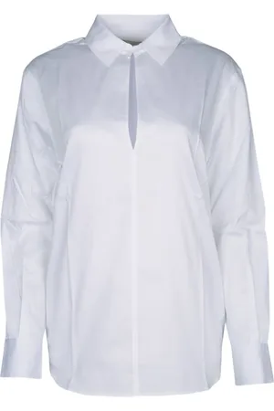Calvin Klein Blusa de algodón suave