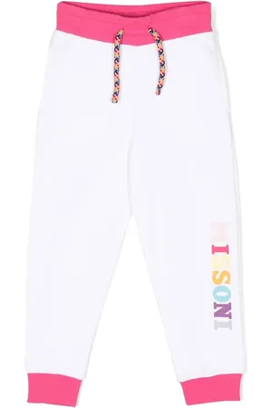 Missoni Pantalones de chándal con logo estampado