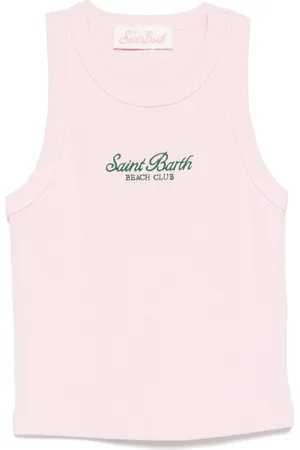 MC2 SAINT BARTH Top con logo bordado