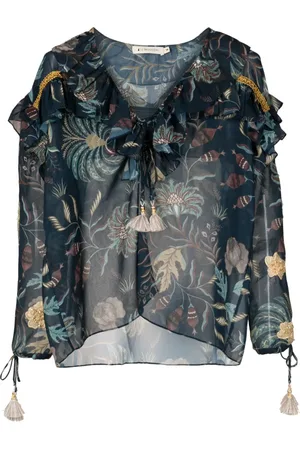 Lethicia Bronstein Blusa Afrodite con estampado floral