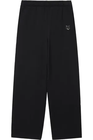 Maison Kitsuné Pantalones de chándal con parche Fox