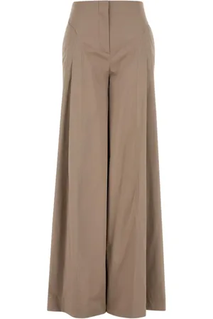 Alberta Ferretti Pantalones plisados